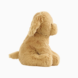 AI Plush dog toy on a white background