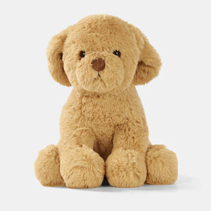 AI plush toy Ollie the Pup on a white background