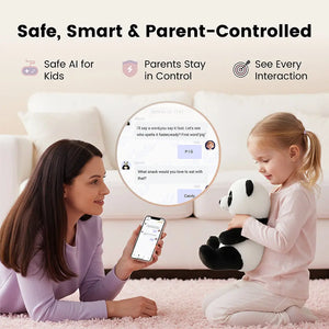 Mochi The Panda – AI Talking Companion Plush Toy for Kids TalkiPal