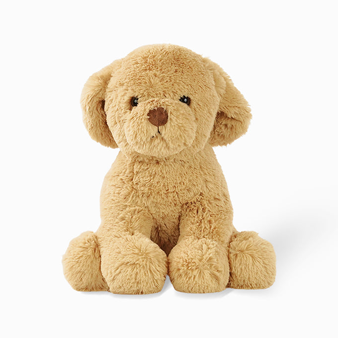 AI plush toy Ollie the Pup on a white background